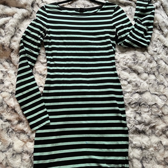 Forever21 Striped Cotton Bodycon Dress - Picture 1 of 4